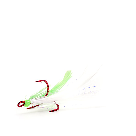 Mustad Dressed Treble Hook, Size 2, 102RWCH-2-2U