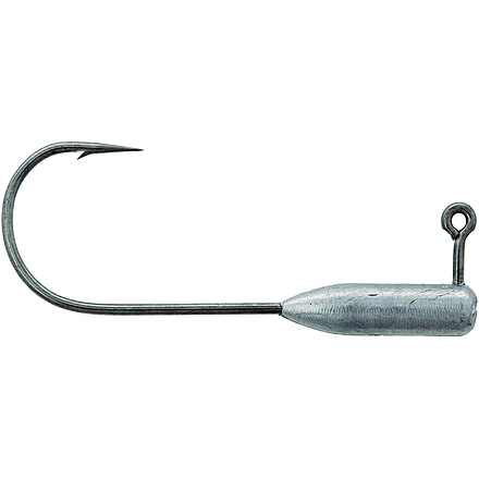Mustad Elite Tube Jig Head, 3/0 Hook, Plain, 1/8oz, 5/per Pack, TH831-1/8-PL-5