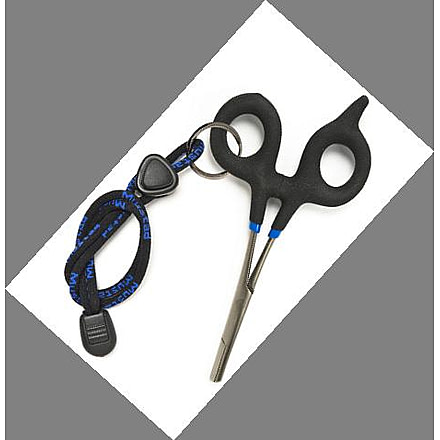 Mustad Heavy Duty Forceps Stainless Steel with Lanyard 047510