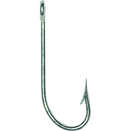 Mustad Kirby SeaHook, Kirbed Point, Offset Ringed Eye, Duratin, Size 13, 100 per Pack, 2330-DT-13-100