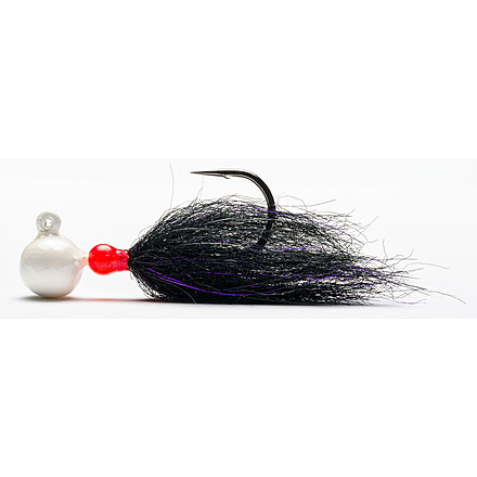 Mustad Sink It Series Jig, Pearl-Anadro Black, 1/16oz, SBJ-1/16-PB-1