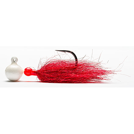 Mustad Sink It Series Jig, Pearl-Anadro Red, 1/16oz, SBJ-1/16-PR-1