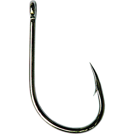 Mustad Ultrapoint Big Gun Live Bait Hook, Opti Angle Needle Point, Ringed Eye, Black Nickel, Size 3/0, 10 per Pack, 10829NP-BN-3/0-10U