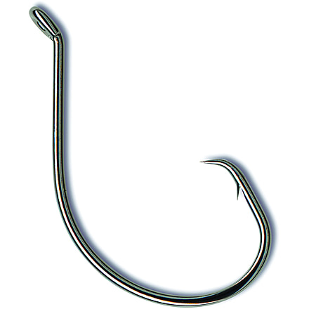 Mustad UltraPoint Demon Perfect Inline Circle Hook, Needle Point, 1X Fine, Up Eye, Black Nickel, Size 6/0, 7 per Pack, 39954NP-BN-6/0-7U
