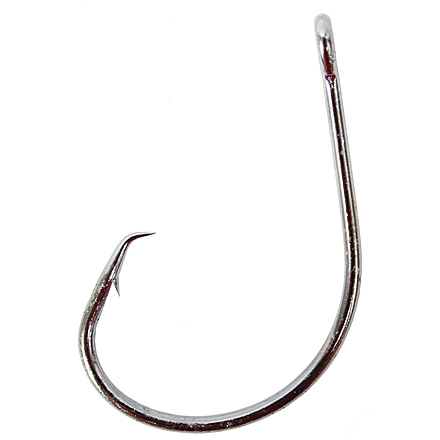 Mustad UltraPoint Demon Tuna Perfect Circle Hook, Needle Point, Wide Gap, Ringed Eye, Black Nickel, Size 10/0, 25 per Pack, 39951NP-BN-10/0-25U