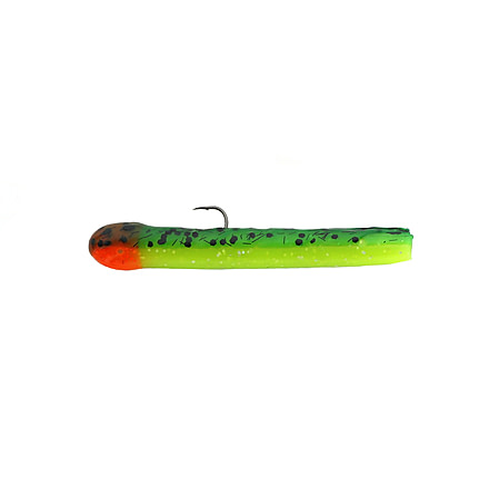 Mutiny Baits Deep Blue Series Tube Pre-Rigged Tube, 2, 4 1/2in, Fire Tiger, 341-MB452