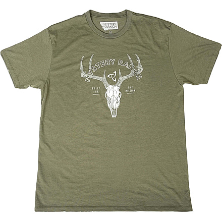 Mystery Ranch Euro Mount Mystery T-Shirt, Military Heather, Large, 112885-336-40