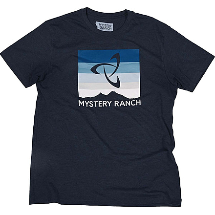 Mystery Ranch Gradient MT Short Sleeve T-Shirt - Mens, Navy Heather, Extra Large, 112589-437-50