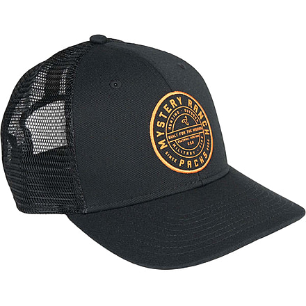 Mystery Ranch MR Brand Seal Hat, Black, One Size, 113109-001-00
