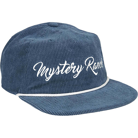 Mystery Ranch MR Script Corduroy Hat, Indigo, One Size, 113110-419-00