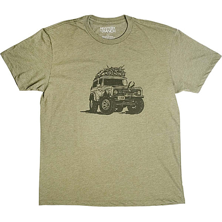 Mystery Ranch MR Speed Goat Rig T-Shirts - Mens, Military Heather, Medium, 113104-336-30