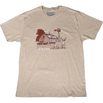 Mystery Ranch Mystery Barn T-Shirt, Oatmeal Heather, Medium, 112882-252-30