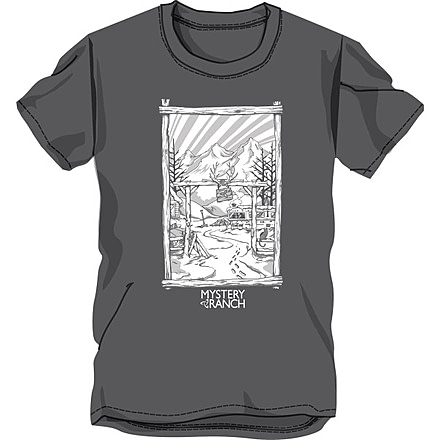 Mystery Ranch Ranch Style Tee - Mens, Charcoal, Small, 88-00-000053