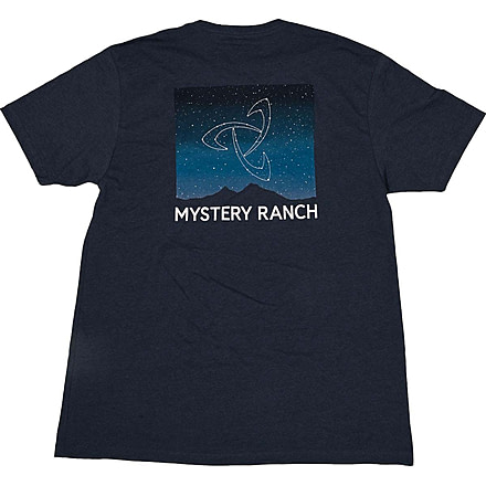 Mystery Ranch Stargazer Short Sleeve T-Shirt - Mens, Navy Heather, Extra Large, 112591-437-50