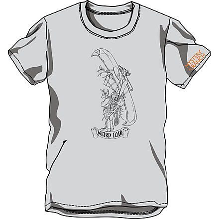 Mystery Ranch Weird Load Tee - Mens, Heather Grey, Small, 88-00-000040