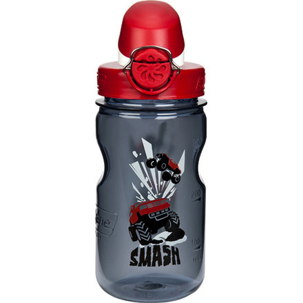 Nalgene 12 oz. Kids Bottle with OTF Cap, Gray 703113