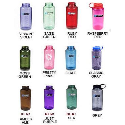 Nalgene 32 oz Wide Mouth Bottle - Grey WM