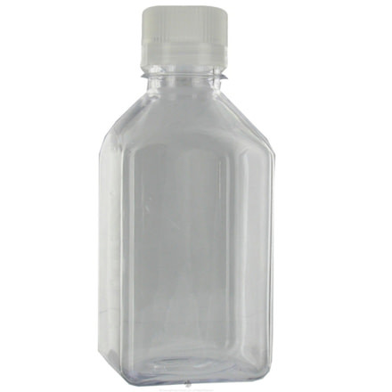Nalgene Square PC Bottle, 16oz, Clear, NAL-2015-0500