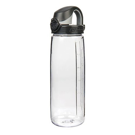 Nalgene Tritan OTF, Clear w/ Black Cap, Clear with Black Cap, NAL-5565-9024