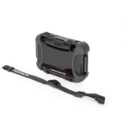 Nanuk 310 Nano Small Protective Case,5.9x4.3x1.7in, Black, 310S-000BK-0A0