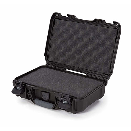 Nanuk 909 Protective Hard Case w/ Foam, 12in, Black, Small, 909S-010BK-0A0