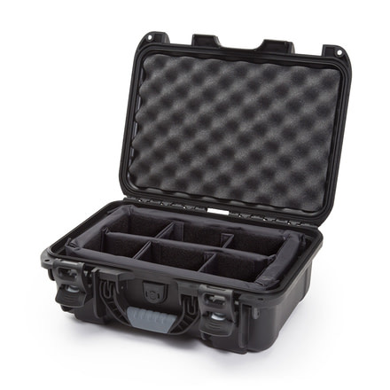 Nanuk 915 Case w/padded divider - Black, 915S-020BK-0A0