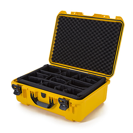 Nanuk 940 Case w/padded divider - Yellow, 940S-020YL-0A0