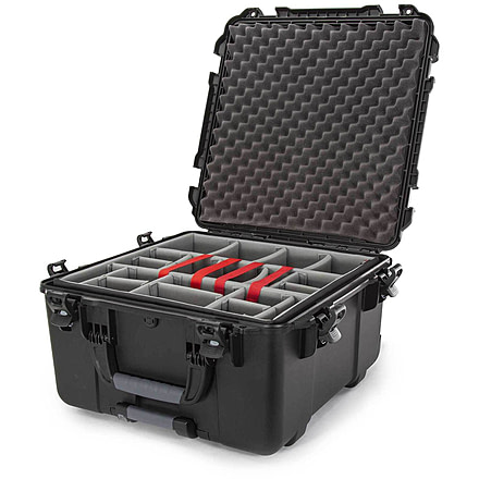 Nanuk 968 Case with Padded Divider, Black, 968S-020BK-0A0