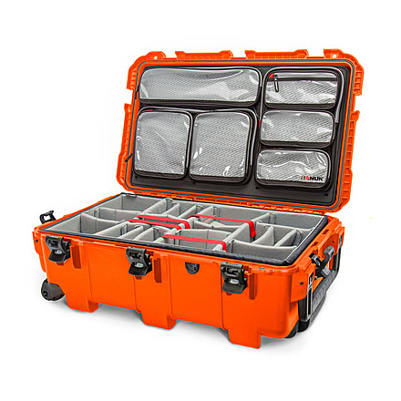 Nanuk Case 962 w/Lid Org, Orange, Large, 962S-060OR-0A0
