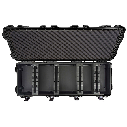 Nanuk Case 990 w/Foam For Ice Fishing Rod, Black, Large, 990S-081BK-0A0-C0666