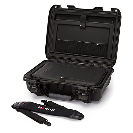 Nanuk Laptop Insert Kit w/ Strap for 923 Case, Black, Medium, 30-92300-K