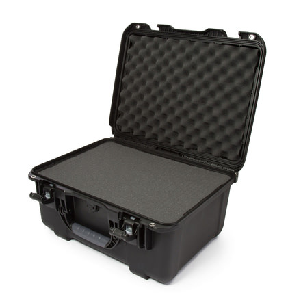 Nanuk Case w/foam, Black, Large, 933S-010BK-0A0