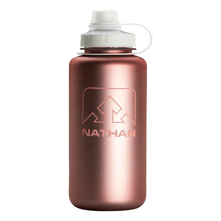 Nathan Big Shot Bottle, Desert Gold/White Iridescent, 1L, NS4321I-0437-010LI