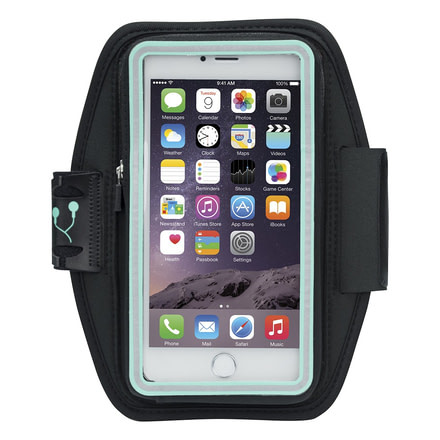 Nathan SonicStorm Smartphone Carrier, Black/Cockatoo, NS4942-0021-00