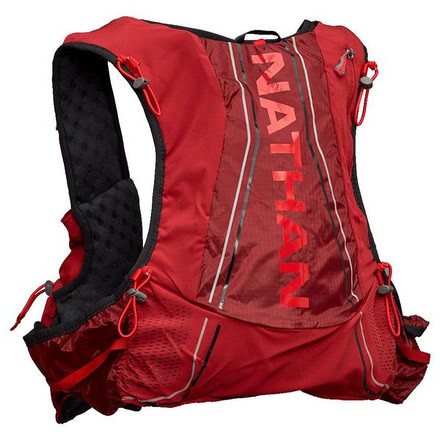 Nathan VaporAir 2 Hydration Packs, 7L, Red Dahlia/Black/ High Risk Red, Extra Small, NS4737-0574-31
