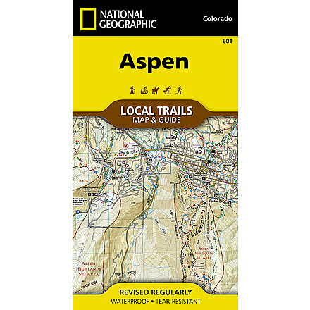 National Geographic Trail Ilustrated Series, Colorado - Aspen Local Trails, TI00000601