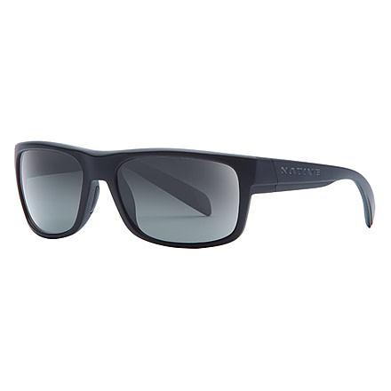 Native Eyewear Ashdown, Matte Black Frame, Gray Lens, 186 302 523