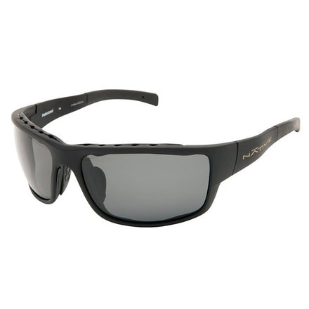 Native Eyewear Cable Sunglasses, Asphalt Frame, Gray Lens, Polarized, 131 302 502