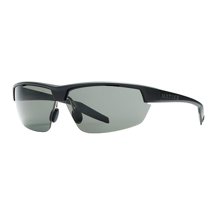 Native Eyewear Hardtop Ultra Sunglasses,Asphalt Frame,Gray Lens,Polarized,171 302 523