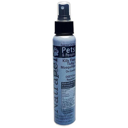 Natrapel Essential Oil Insect Repellent for Pets and People Uncarded, Purple, 0006-6874