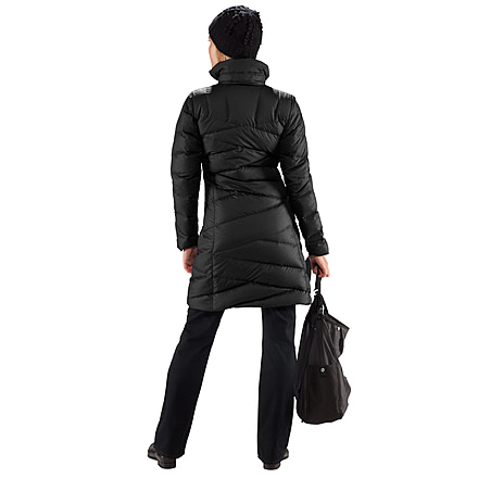 Nau 3/4 Length Cocoon Trench - Women's-Caviar Heather-Medium