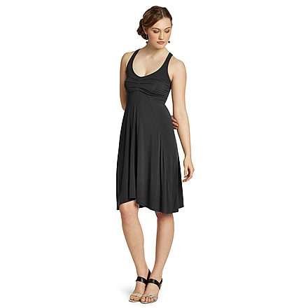 Nau Compleat Dress - Women's-Caviar-Small