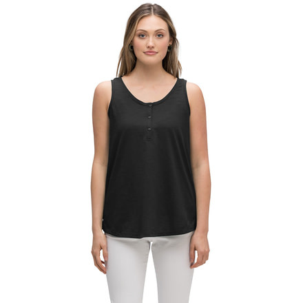 Nau Strie Henley Tank - Women's, Caviar, Small, 722W01-002-S