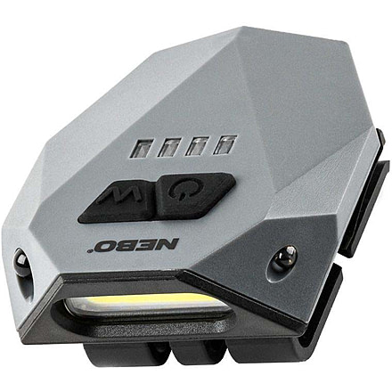 Nebo Einstein Cap Rechargeable Cap Light w/ Wave Activation, Black, NEB-HLP-0004