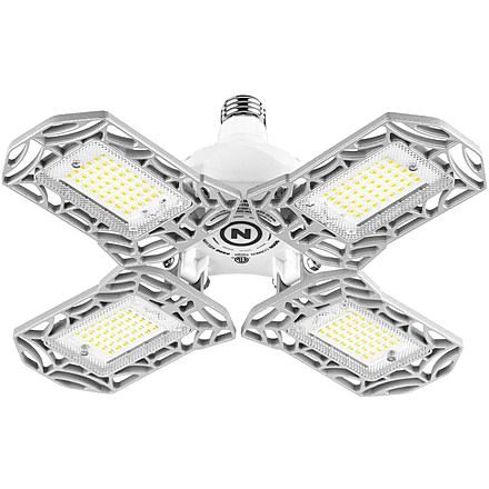 Nebo High Bright LED Light, White, 9000 Lumens, Black, NEB-ARE-0001