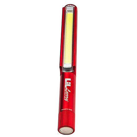 Nebo Lil Larry COB LED Flashlight, AAA, White, 250 Lumens, Red, NEB-WLT-0012