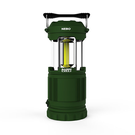 Nebo Poppy Lantern and Spotlight-Green