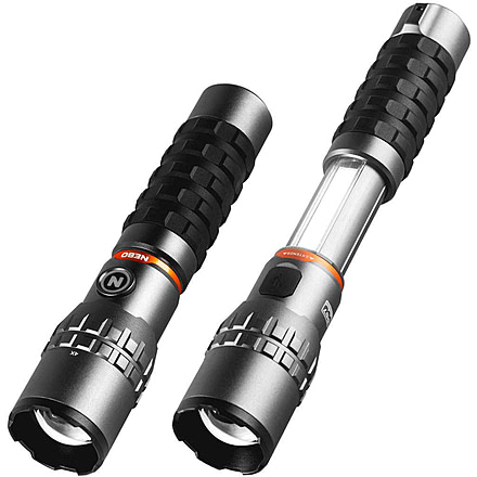 Nebo Slyde King 2K USB-C Rechargeable LED Flashlight and Work Light, Black, NEB-WLT-1003