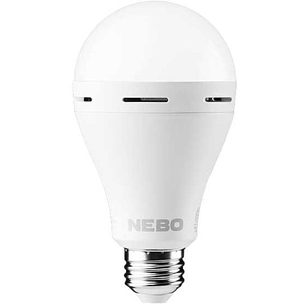 Nebo Smart Bulb Power Bank Flashlight, Soft White, 850 Lumens, NEB-ARE-0003