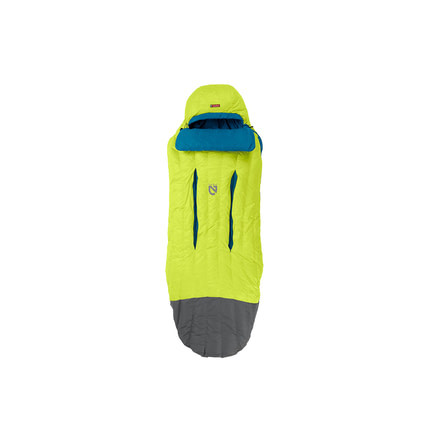 NEMO Equipment Disco 30 Sleeping Bag - Mens, KeyLime/Deep Sea, Regular, 814041017329